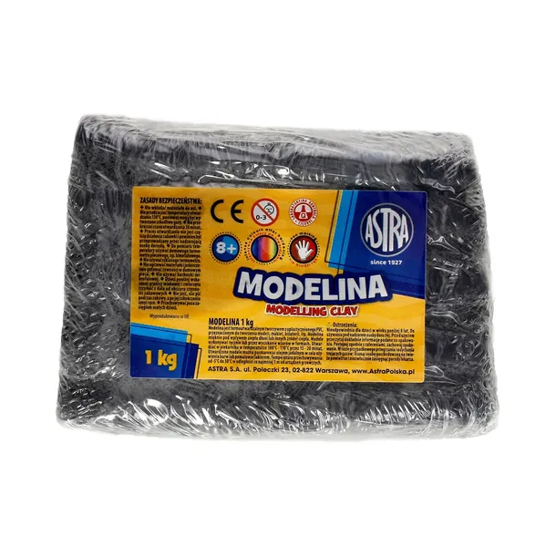 modelina-astra-1-kg-grafitowy-rodzaj-modelina-stan-nowy
