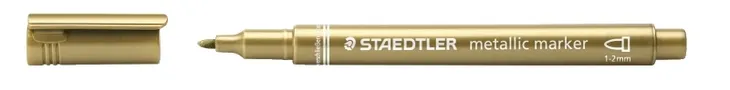 Marker metalic Staedtler złoty