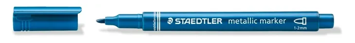 marker-metalic-staedtler-niebieski-stan-nowy