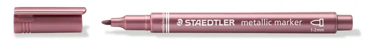 marker-metalic-staedtler-czerwony-stan-nowy