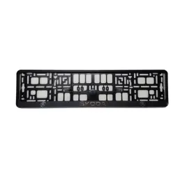 ramka-pod-tablice-rejestracyjna-3d-skoda-2szt