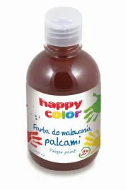 farba-do-malowania-palcami-happy-300ml-ciemny-braz