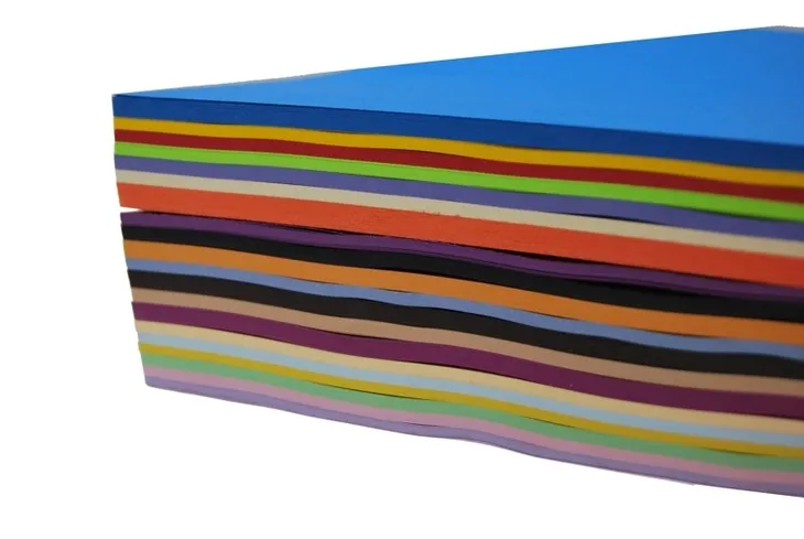 Papier kolorowy MIX 20 kolorów w ryzie A4 500 ark.