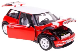 mini-cooper-model-metalowy-bburago-1-18-czerwony