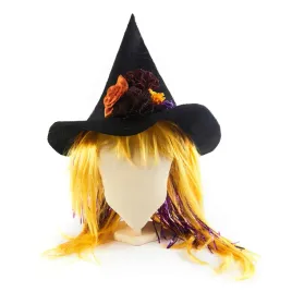 kapelusz-peruka-czarownica-halloween-rozne