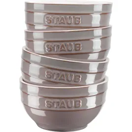 staub-zestaw-4-misek-okraglych-14-cm-antyczny-grafitowy
