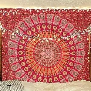raajsee-gobelin-boho-mandala-czerwony