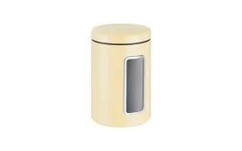 wesco-pojemnik-bezowy-z-okienkiem-classic-line-2l-stal-malowana-proszkowo