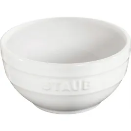 staub-serving-miska-okragla-12-cm-bialy-ceramika-emalia