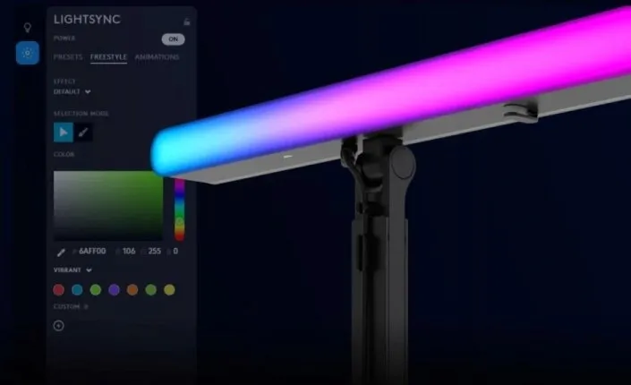 lampa-led-logitech-litra-beam-lx-marka-logitech-model-litra-beam-lx