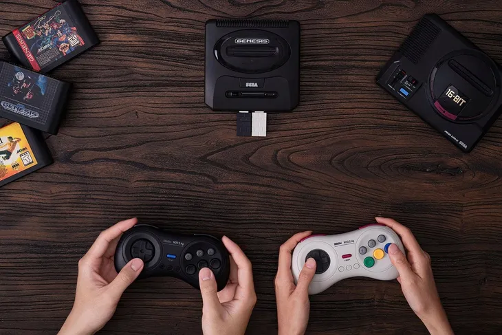 8bitdo-m30-2-4g-white-pad-sega-mega-drive-mini-switch-rpi-certyfikat-ce