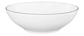 miska-porcelanowa-okragla-20-cm-biala-z-czarnym-brzegiem-lido-seltmann