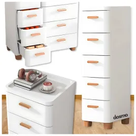 szafka-stojaca-dosmo-biala-5-szuflad-90x25x35-cm