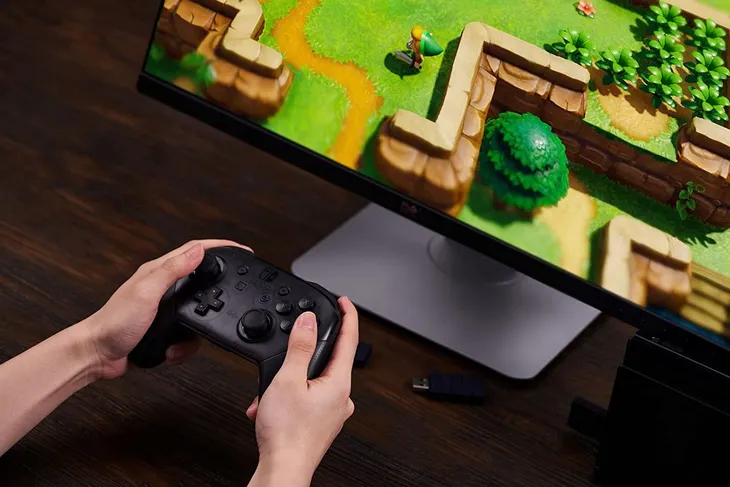 adapter-bluetooth-do-kontrolera-padow-8bitdo-usb-wireless-adapter-2-waga-z-opakowaniem-0-02-kg-zawiera-baterie-nie