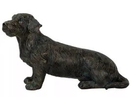 figurka-psa-jamnik-40cm-dekoracyjna-brazowa-ozdoba-do-salonu-na-prezent