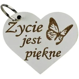 breloczek-serce-z-grawerem-zycie-jest-piekne-prezent-upominek