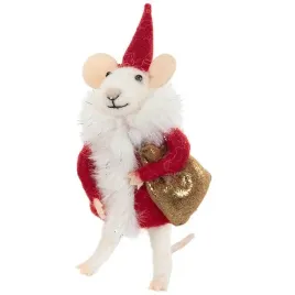 figurka-swiateczna-mysz-mikolaj-welniana-handmade-na-swieta-prezent-mala