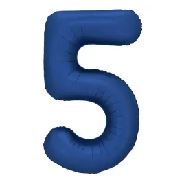 balon-foliowy-cyfra-5-granatowy-matowy-partydeco-34-dgt