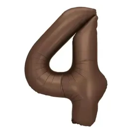 balon-foliowy-cyfra-4-mocca-matowy-partydeco-34-dgt