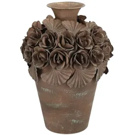 wazon-na-bukiet-kwiaty-loft-brazowy-30cm-do-salonu-domu-boho-retro-loft
