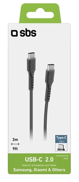 kabel-sbs-usb-typ-c-usb-typ-c-3-m-szary-kolor-szary