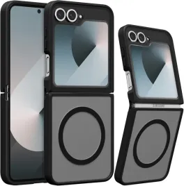 raleavo-etui-magsafe-do-samsung-galaxy-z-flip-6-7-fe-polmatowe-czarne
