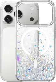 jetech-blyszczace-etui-magsafe-do-iphone-17-pro-bezbarwne-brokatowe
