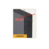 odbojnik-przyklejany-xtrobb-czarny-dlugosc-30-cm