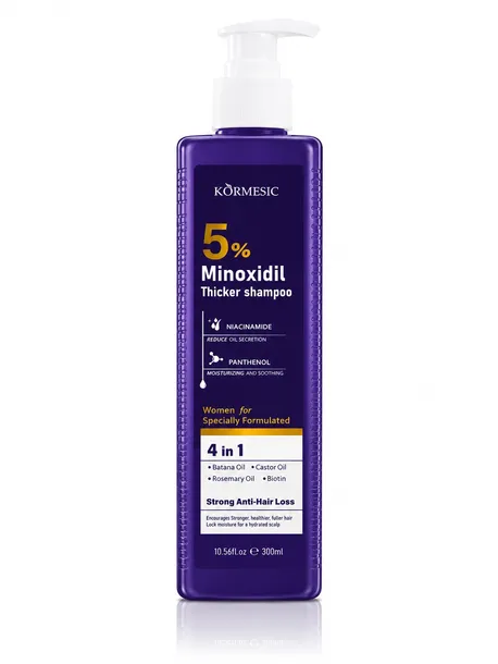 Szampon Minoxidil 5% Kormesic przeciw wypadaniu włosów 300ml