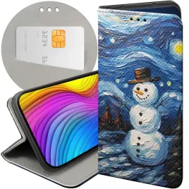 etui-z-klapka-do-xiaomi-redmi-note-14-5g-wzory-balwan-zima-snieg-futeral