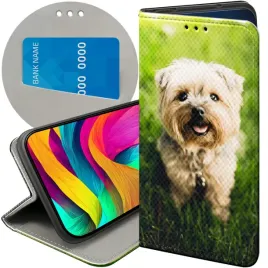 etui-z-klapka-do-xiaomi-redmi-note-14-5g-wzory-pieski-psiaki-dogs-futeral