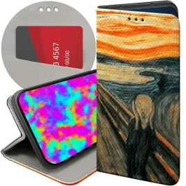 etui-z-klapka-do-xiaomi-redmi-note-14-5g-wzory-edvard-munch-krzyk-malarstwo