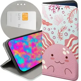 etui-do-xiaomi-redmi-note-14-5g-wzory-axolotl-aksolotl-z-aksolotlem-futeral