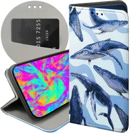 etui-z-klapka-do-xiaomi-redmi-note-14-5g-wzory-morze-fale-woda-aqua-futeral