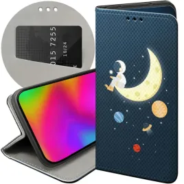 etui-do-xiaomi-redmi-note-14-5g-wzory-ksiezyc-gwiazdy-kosmos-planety-case
