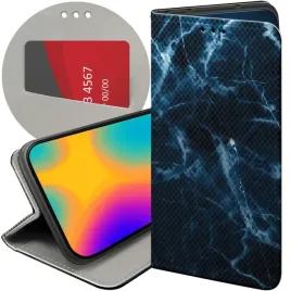 etui-z-klapka-do-xiaomi-redmi-note-14-5g-wzory-granatowe-futeral-pokrowiec