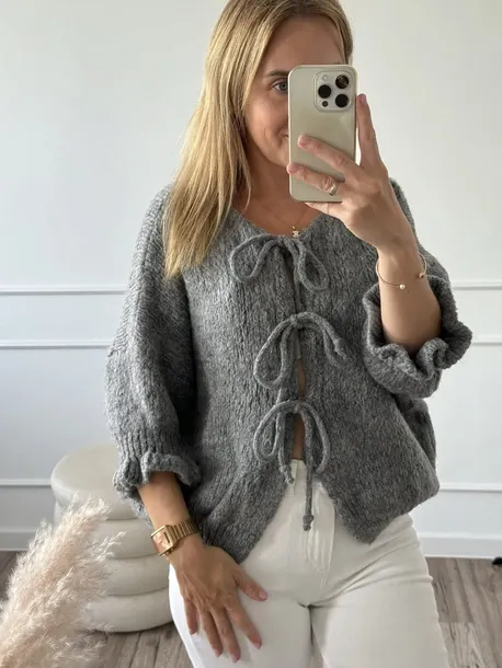 sweter-bow-szary-marka-italy-moda