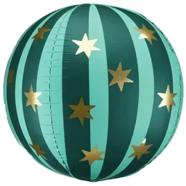 balon-foliowy-pilka-w-gwiazdki-zielony-partydeco-20-orb