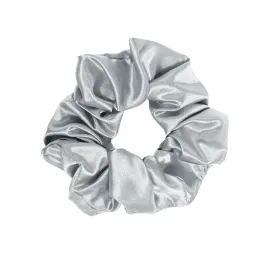 gumka-do-wlosow-scrunchie-srebrna