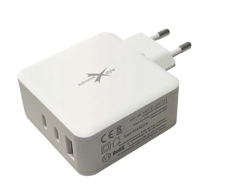 tecknet-ladowarka-sieciowa-65w-2xtyp-c-usb-zgodnosc-ze-standardem-quick-charge-2-0