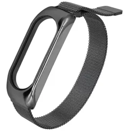 xiaomi-mi-band5-band6-bransoleta-stal-nierdzewna-czarna-mediolanska-magnes
