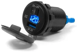 motocyklowe-gniazdo-usb-qc3-0-woltomierz-wlacznik