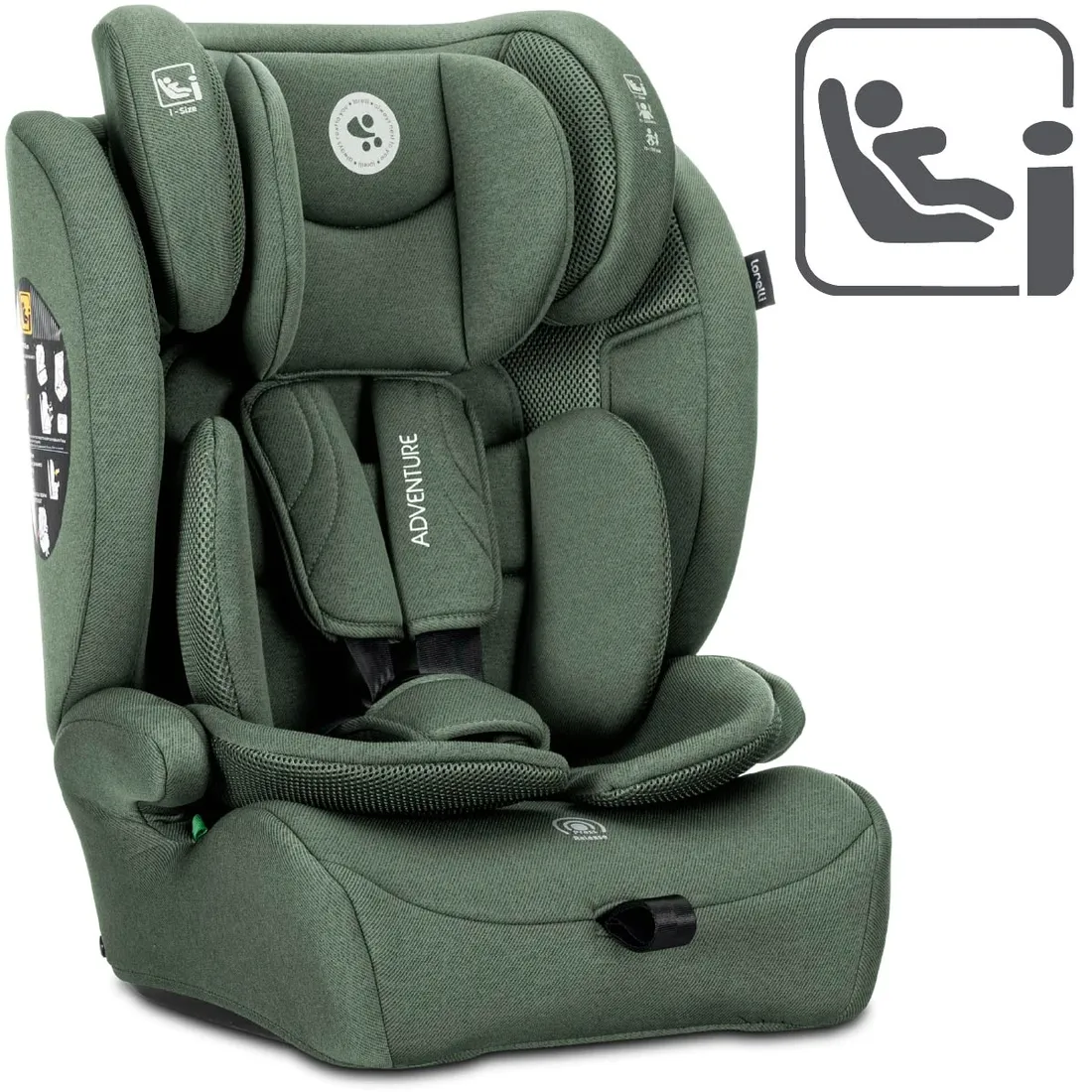 fotelik-samochodowy-9-36-i-size-do-150cm-na-pas-lorelli-stan-nowy