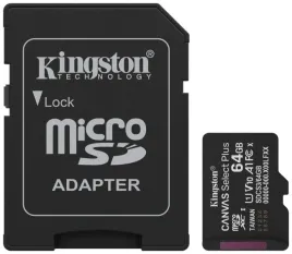 karta-pamieci-microsd-kingston-64gb-canvas-select-g3-100mb-s-adapter