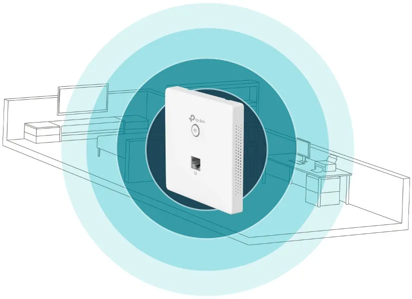 punkt-dostepowy-nascienny-tp-link-eap115-wall