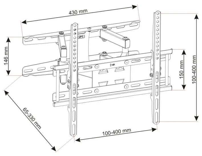 uchwyt-scienny-tv-art-ar-50-23-60-waga-z-opakowaniem-4-2-kg