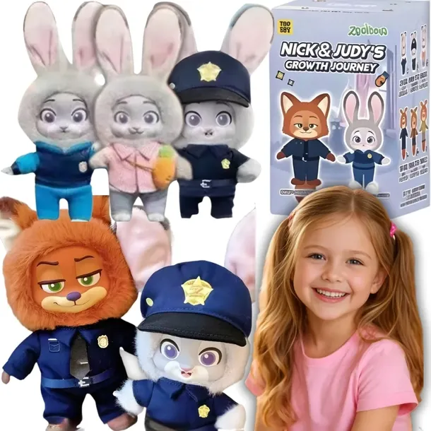 ZOOTOPIA ZWIERZOGRÓD2 PREZENT NIESPODZIANKA ZABAWKA PLUSZAK MASKOTKA BRELOK