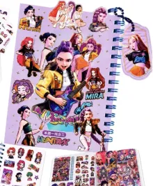 kpop-huntrix-demon-hunters-notatnik-200-naklejek-zakladki-obrazki-notes