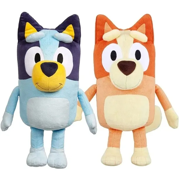 Bluey I Bingo 2x Maskotka Pluszowa Przytulanka 28cm Dla Dzieci XXL