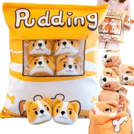 poduszka-pudding-z-maskotkami-wypelniona-urocze-pieski-corgi-na-prezenta